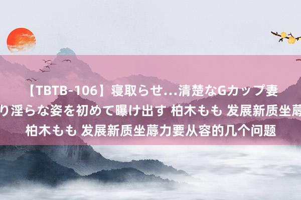 【TBTB-106】寝取らせ…清楚なGカップ妻が背徳感の快楽を知り淫らな姿を初めて曝け出す 柏木もも 发展新质坐蓐力要从容的几个问题